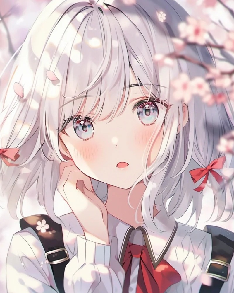 anime girl tóc ngắn 17