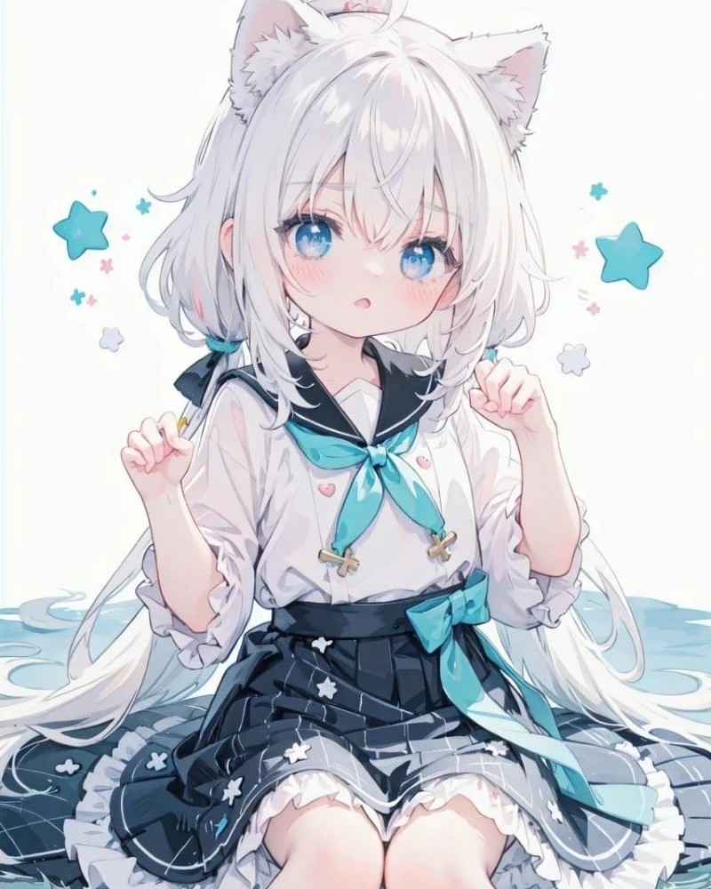 anime girl tóc ngắn 19