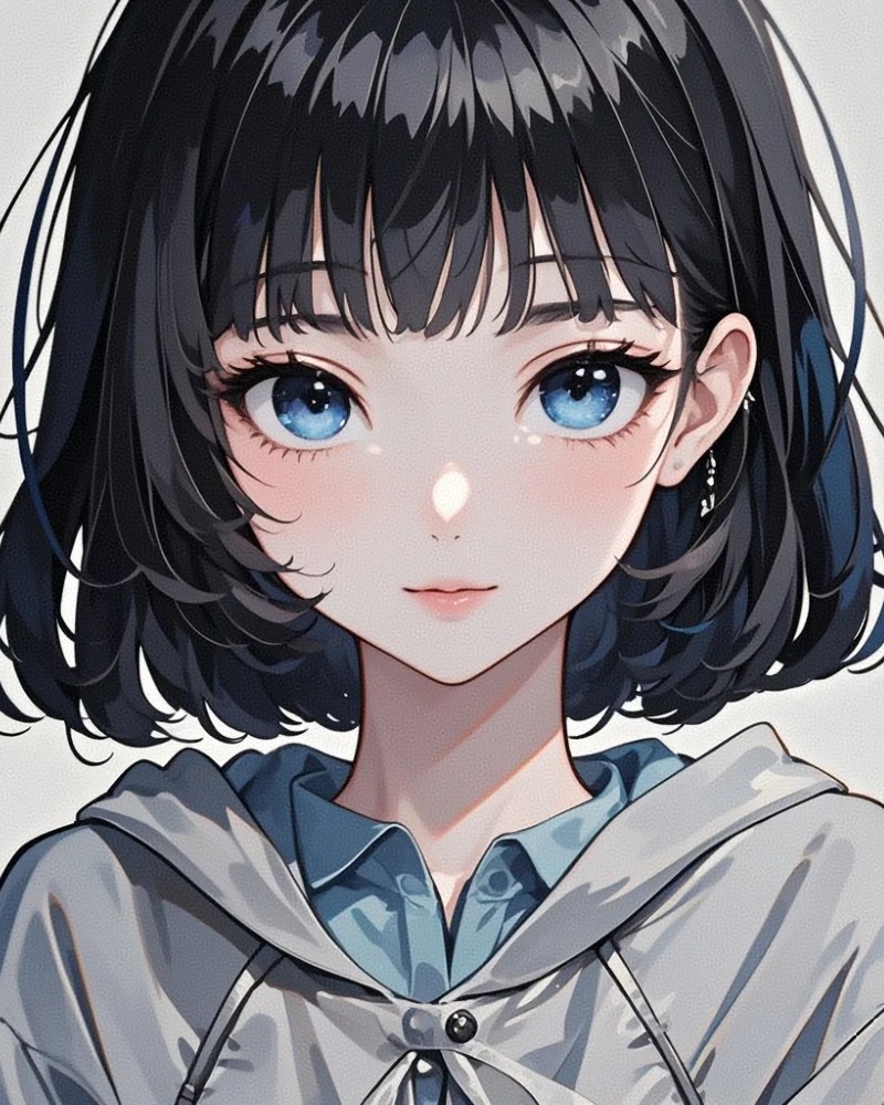 anime girl tóc ngắn 37