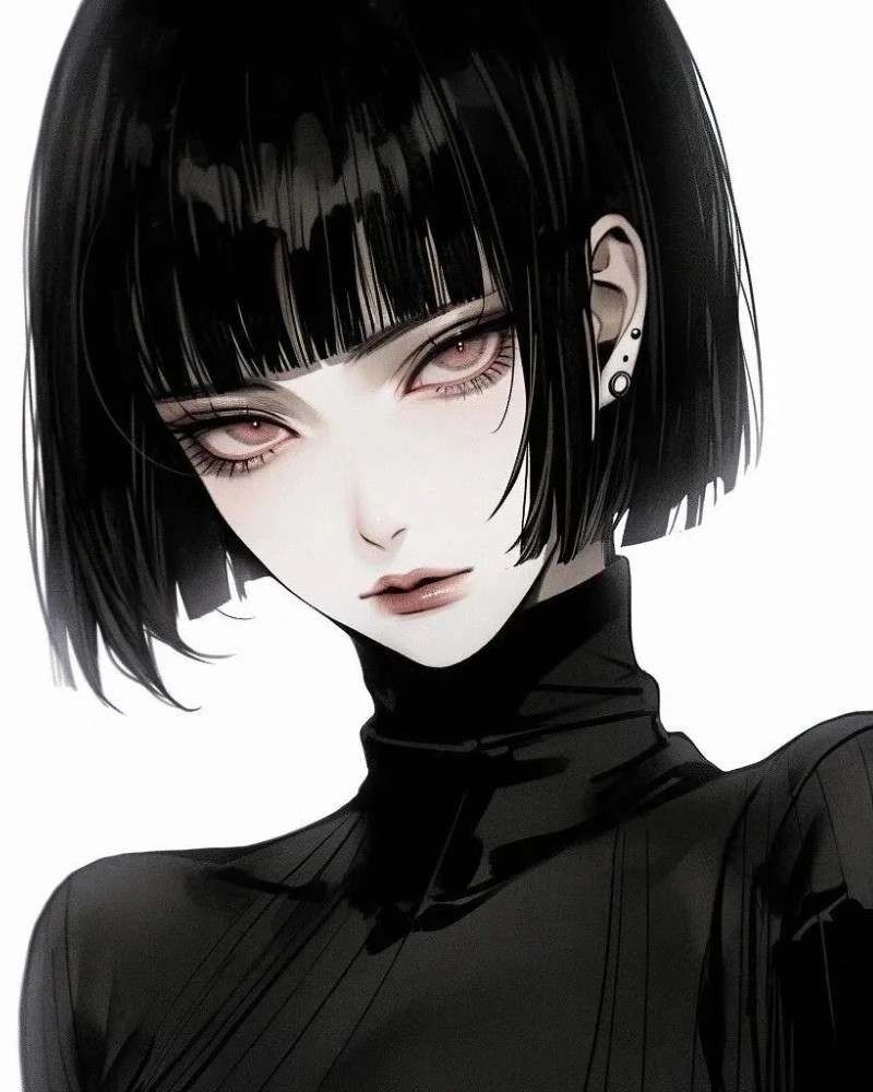 anime girl tóc ngắn 38