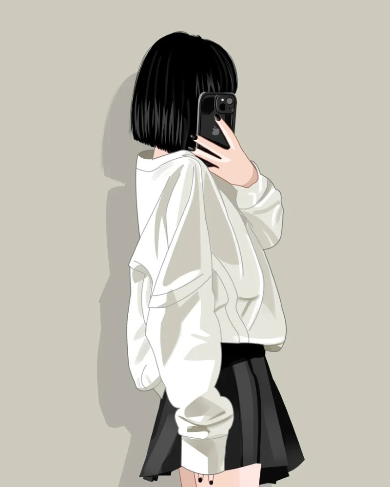 anime girl tóc ngắn 40