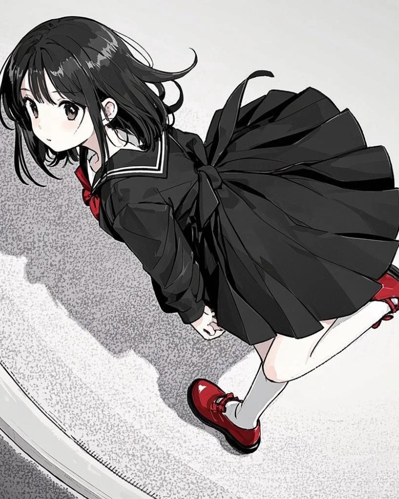 anime girl tóc ngắn 7