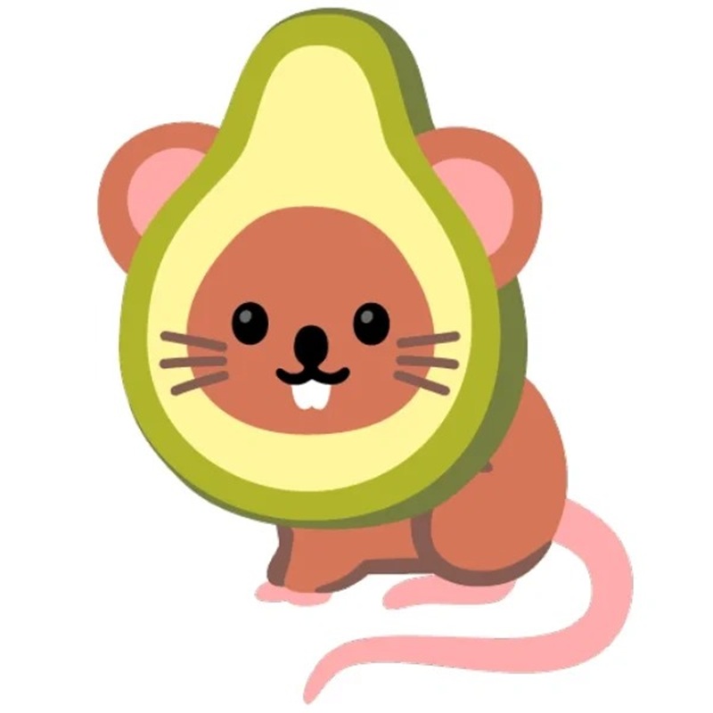 avatar quả bơ cute 18