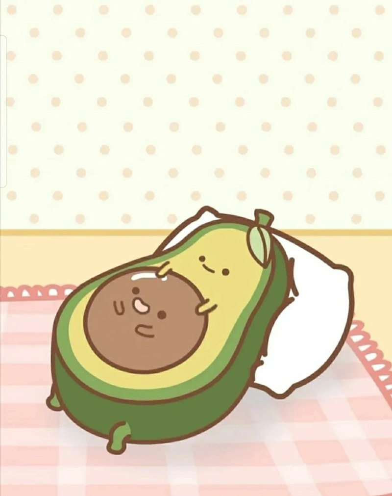 avatar quả bơ cute 20