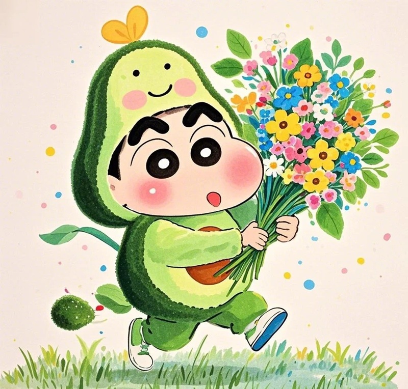 avatar quả bơ cute 25