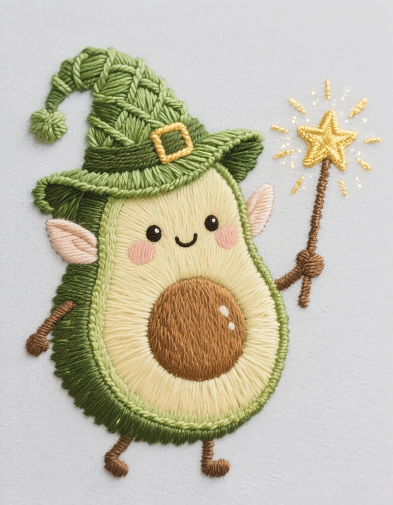 avatar quả bơ cute 26