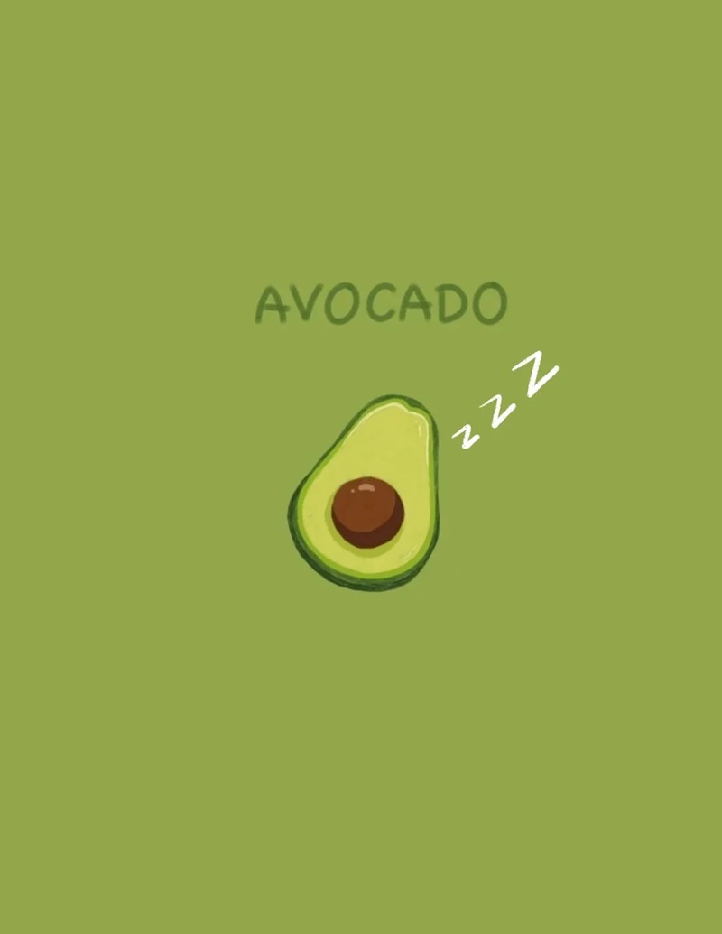 avatar quả bơ cute 27