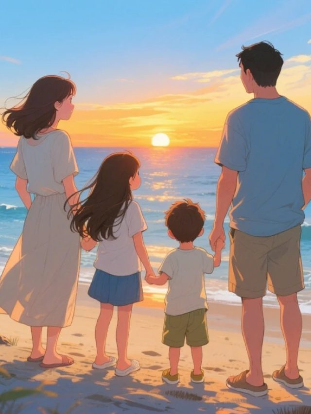 ảnh gia đình anime 27