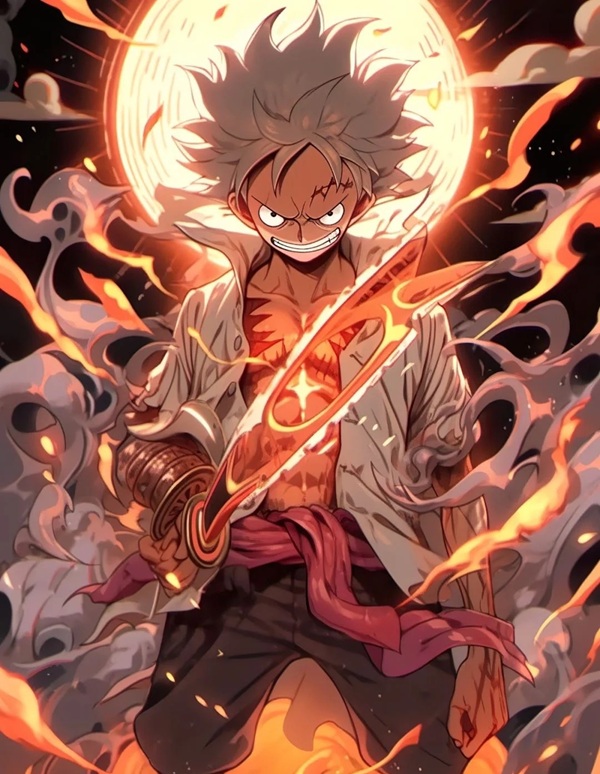 hình ảnh luffy gear 6 8