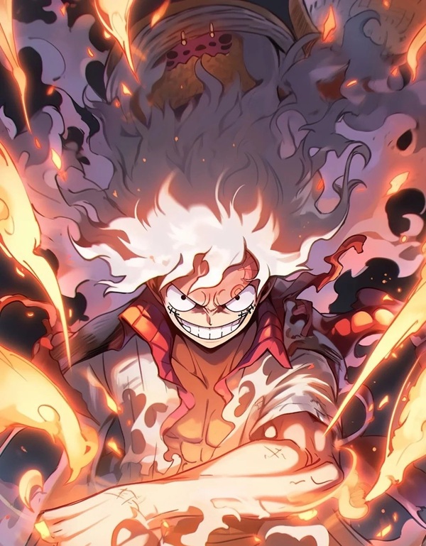 hình ảnh luffy gear 6 9