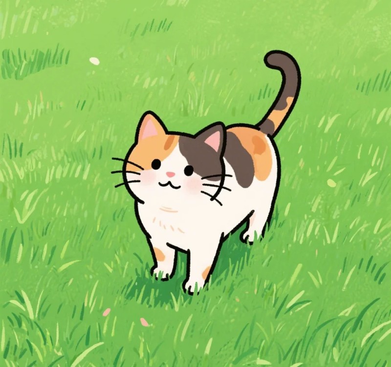 hình mèo anime 11