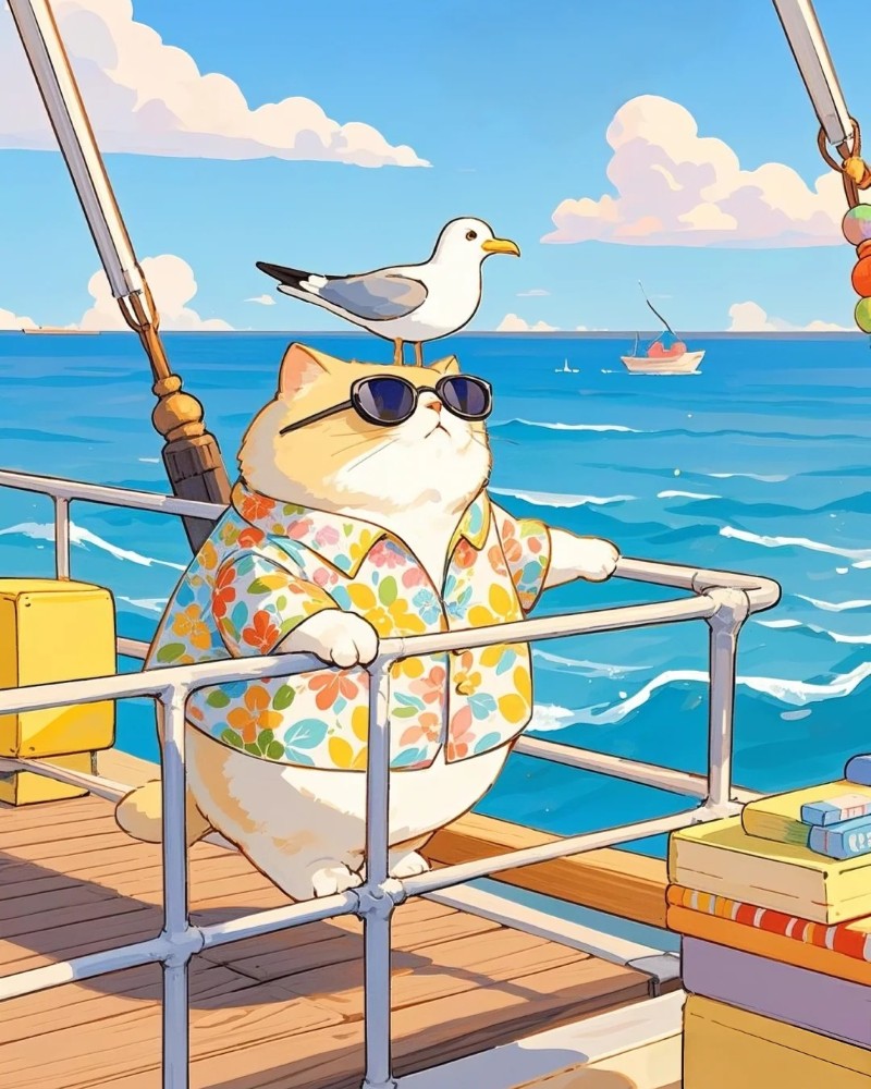 hình mèo anime 20