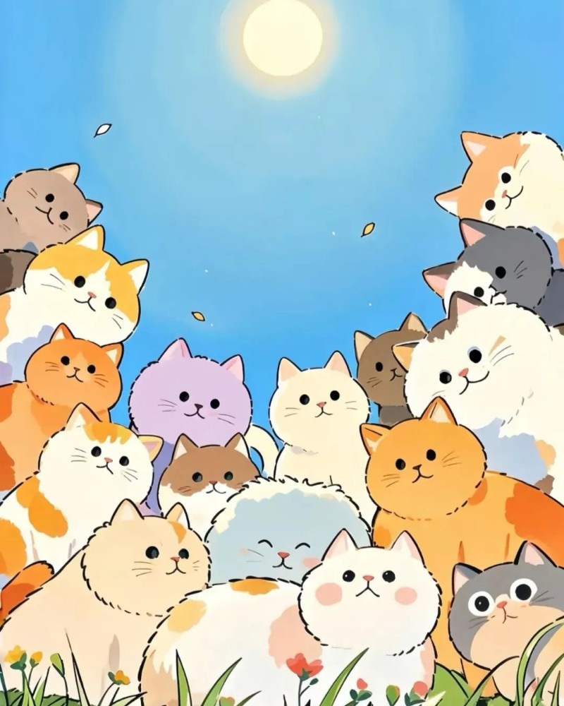 hình mèo anime 35