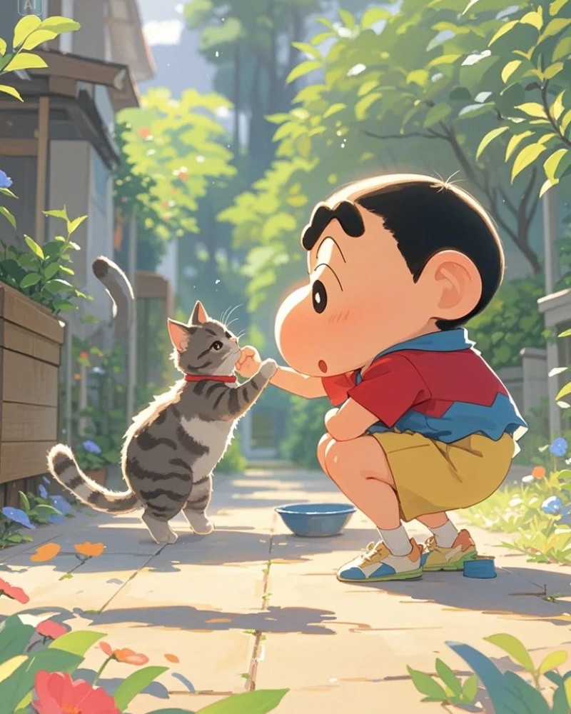 hình mèo anime 9