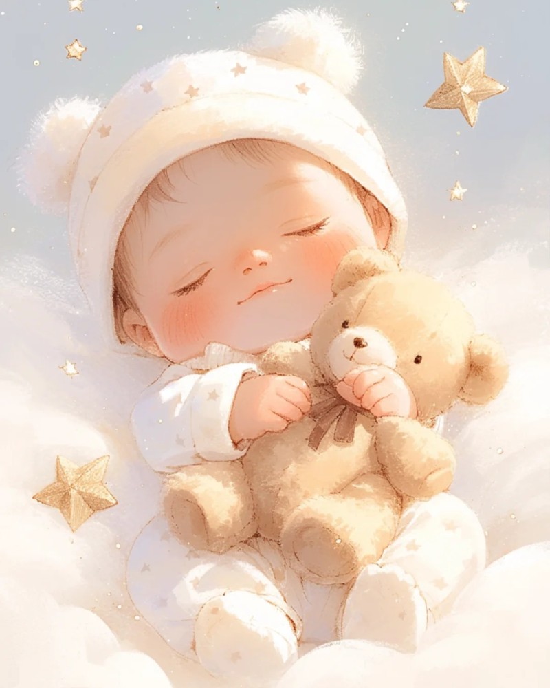 hình nền bé gái sơ sinh dễ thương 1