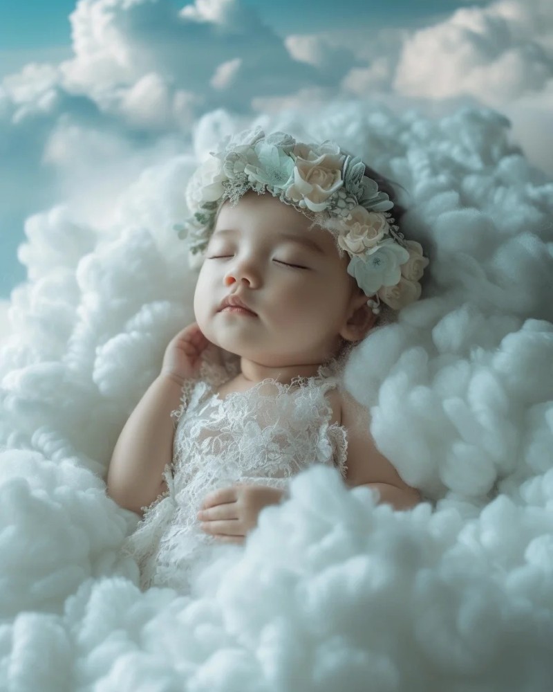 hình nền bé gái sơ sinh dễ thương 4