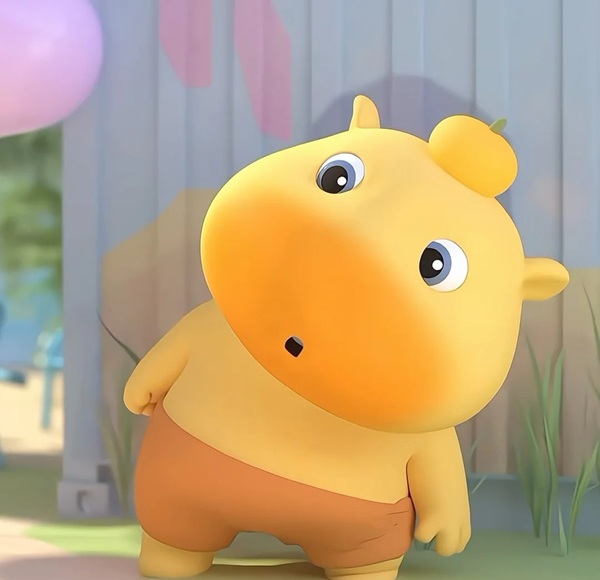 hình nền capybara cute chibi 43