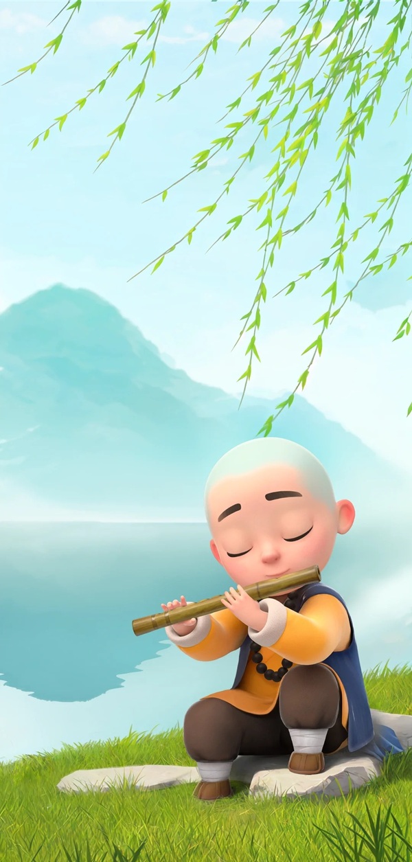 hình nền chú tiều 8