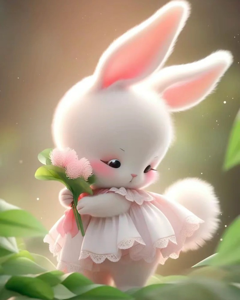 hình nền con thỏ cute 17