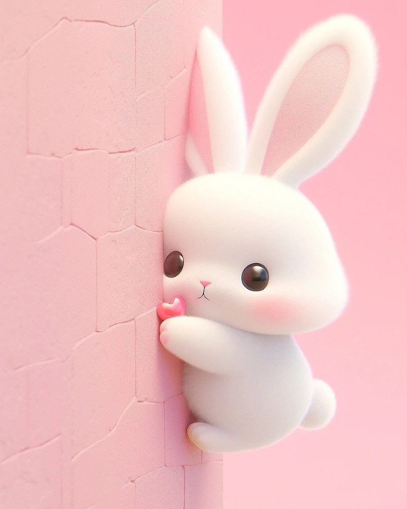 hình nền con thỏ cute 26