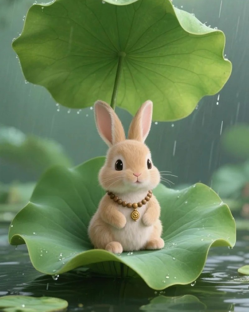 hình nền con thỏ cute 7