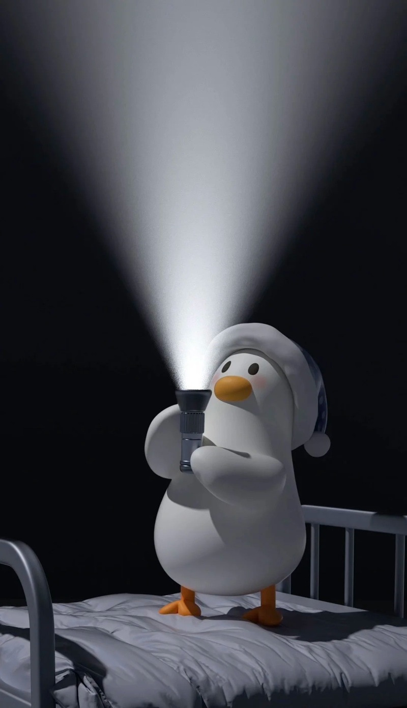 hình nền con vịt trắng cute 38