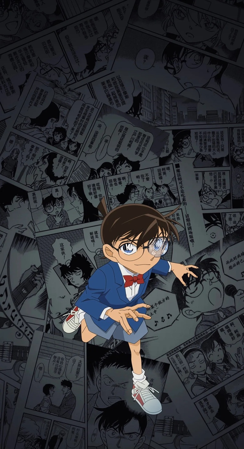 hình nền conan ngầu 3