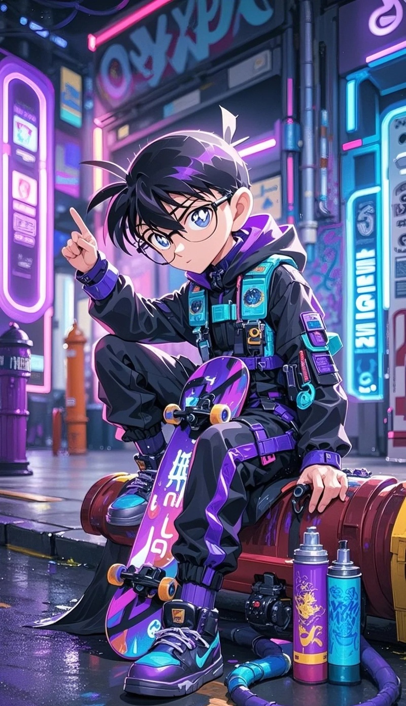 hình nền conan ngầu 32