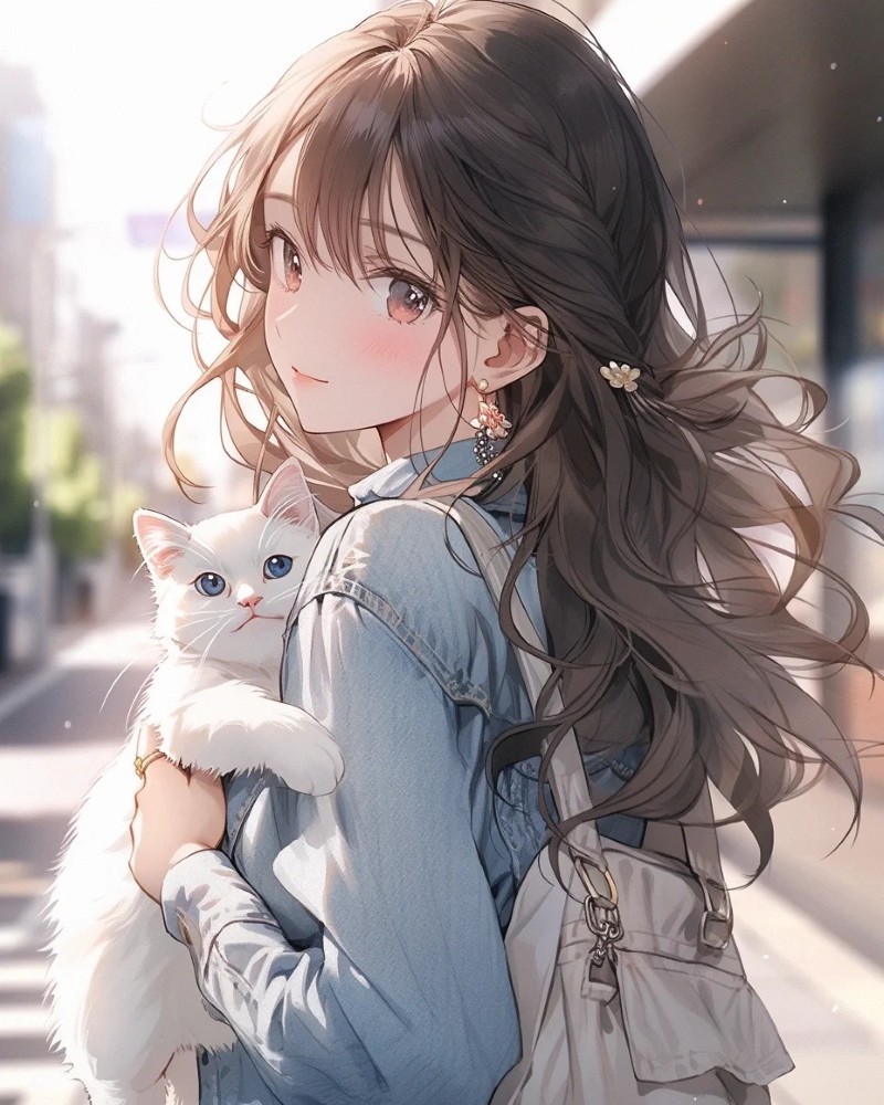 hình nền gái anime 1