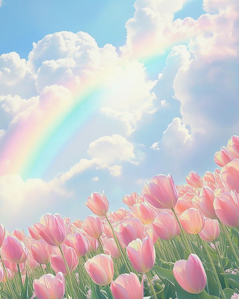 hình nền hoa tulip hồng 6