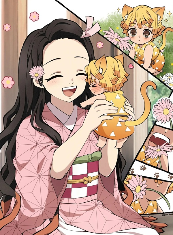 hình nền nezuko 30