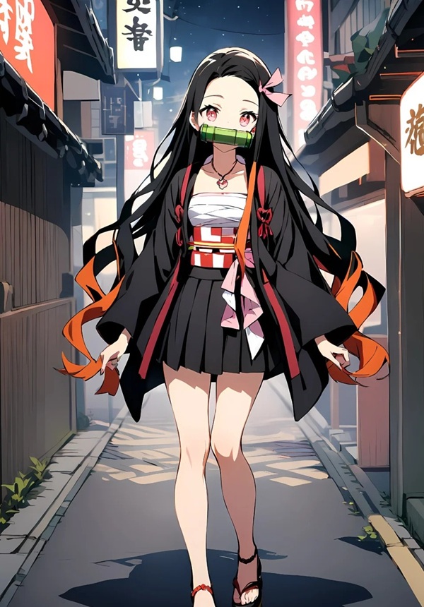 hình nền nezuko 37
