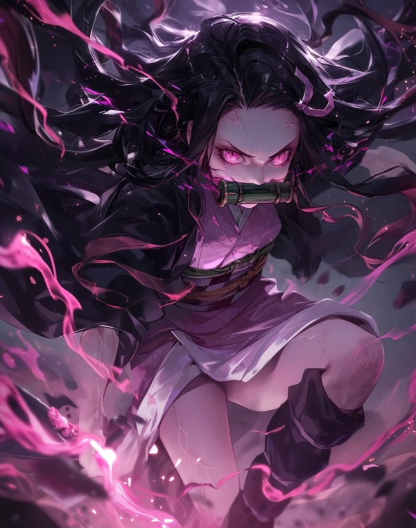 hình nền nezuko 7