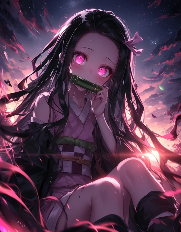 hình nền nezuko 8