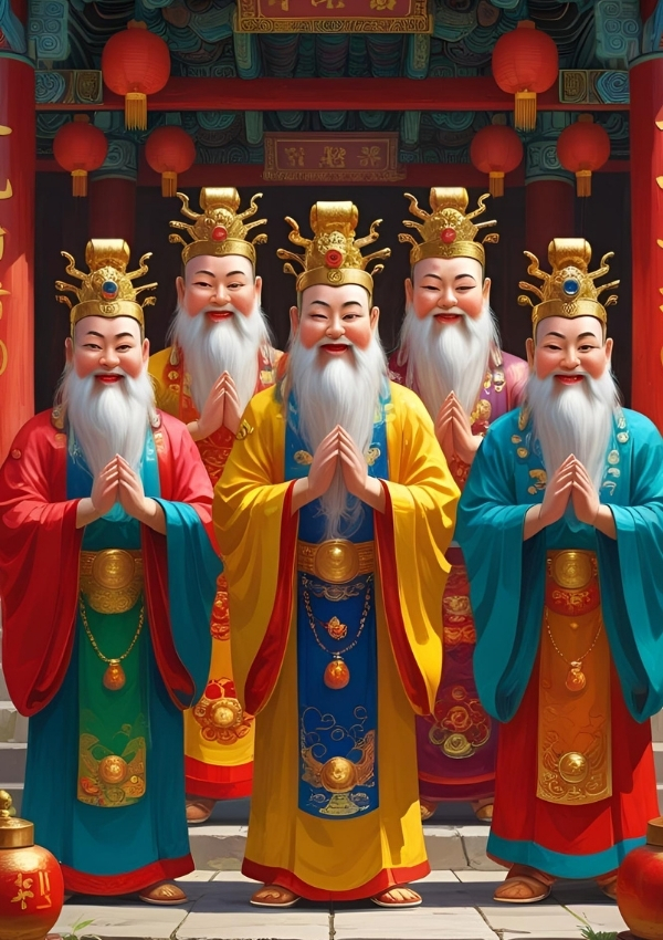 hình nền ngũ lộ thần tài `13