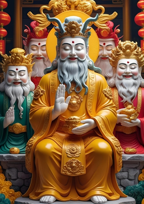 hình nền ngũ lộ thần tài 17