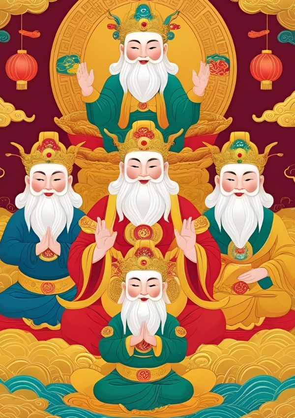 hình nền ngũ lộ thần tài 18