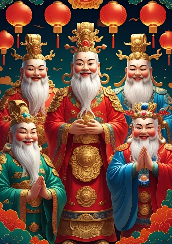 hình nền ngũ lộ thần tài 22