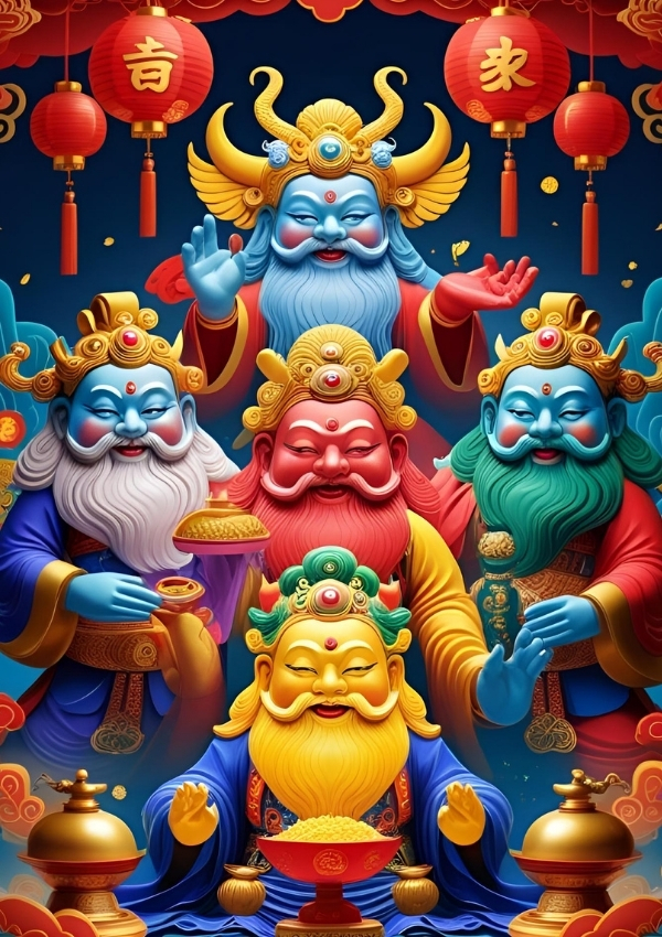 hình nền ngũ lộ thần tài 26