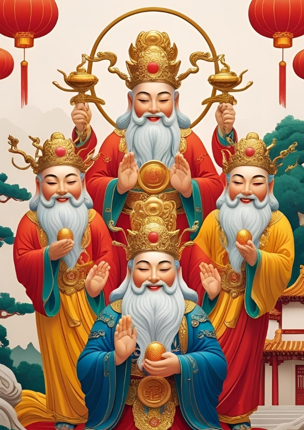 hình nền ngũ lộ thần tài 27