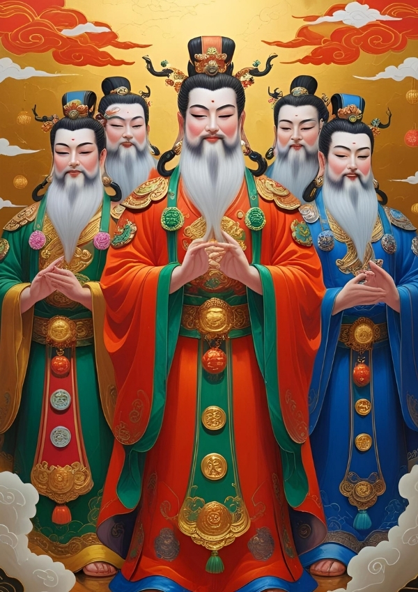 hình nền ngũ lộ thần tài 30