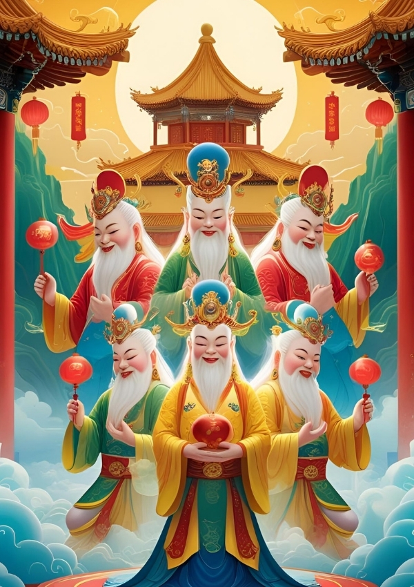 hình nền ngũ lộ thần tài 35
