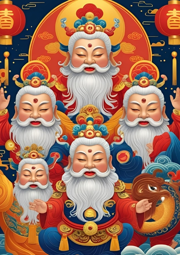 hình nền ngũ lộ thần tài 37