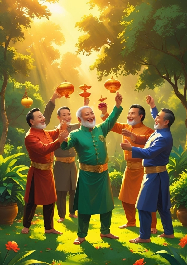 hình nền ngũ lộ thần tài 39