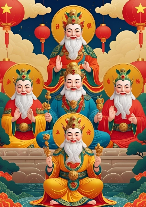 hình nền ngũ lộ thần tài 5