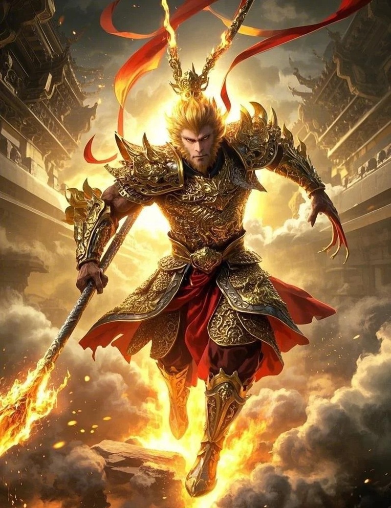 hình nền tôn ngộ không 4k 10