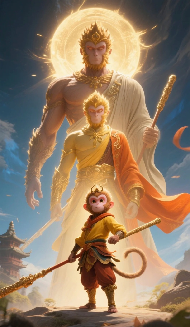 hình nền tôn ngộ không 4k 12