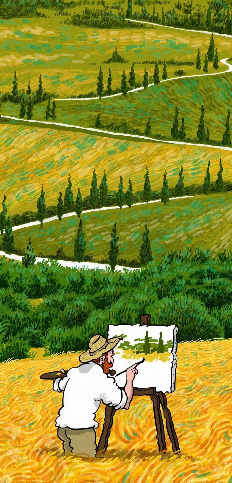 hình nền van gogh 24