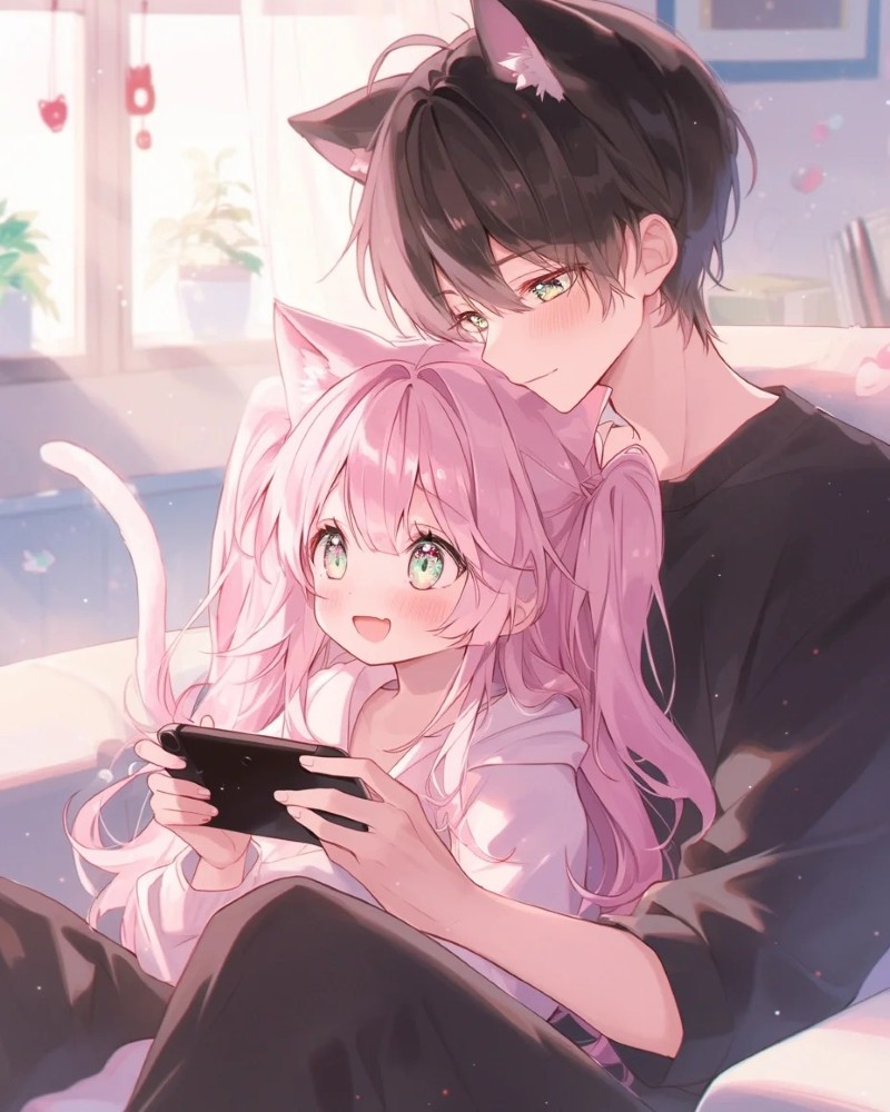 tải ảnh cặp đôi yêu nhau anime 1