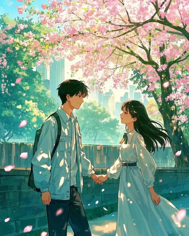 tải ảnh cặp đôi yêu nhau anime 19